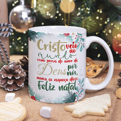 CANECA NATAL COM FOTO - loja online