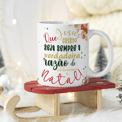 CANECA NATAL COM FOTO