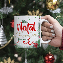 CANECA NATAL COM FOTO - JJ PERSONALIZADOS