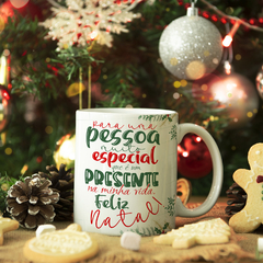 CANECA NATAL COM FOTO - loja online