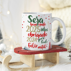 CANECA NATAL COM FOTO - JJ PERSONALIZADOS