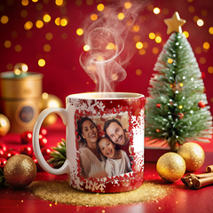 CANECA NATAL COM FOTO - loja online