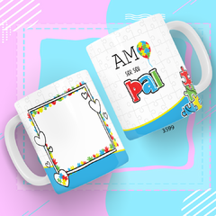 Caneca de Cerâmica Personalizada Diversidade - Apoie e Celebre ! - JJ PERSONALIZADOS