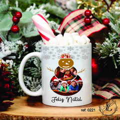 CANECA NATAL FOTO - JJ PERSONALIZADOS