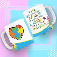 Caneca de Cerâmica Personalizada Diversidade - Apoie e Celebre !