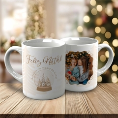 CANECA NATAL COM FOTO - VINTAGE - comprar online