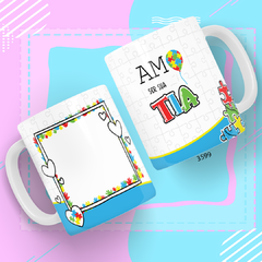 Caneca de Cerâmica Personalizada Diversidade - Apoie e Celebre ! - loja online