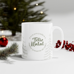 CANECA NATAL SEM FOTO - VINTAGE - JJ PERSONALIZADOS