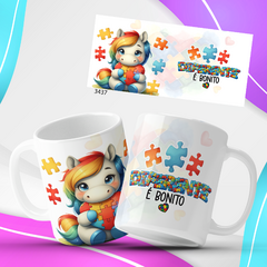 Caneca de Cerâmica Personalizada Diversidade- Apoie! - JJ PERSONALIZADOS