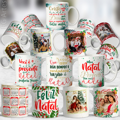 CANECA NATAL COM FOTO