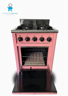 Cocina 57,5cm rosa puerta ciega - tienda online