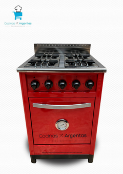 Cocina 57,5cm roja puerta ciega en internet