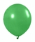 GLOBO DE LATEX VERDE OSCURO STANDARD 9" FUNNY COLOR BALL