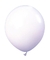 GLOBO DE LATEX BLANCO STANDARD 9" FUNNY COLOR BALL