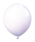 GLOBO BLANCO PERLADO 12" FUNNY COLOR BALL SOBRE x50 U