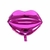 GLOBO BESO FUCSIA 50CM - comprar online