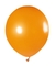 GLOBO DE LATEX NARANJA STANDARD 9" FUNNY COLOR BALL