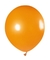 GLOBO NARANJA FUNNY COLOR BALL STANDARD 12"