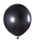 GLOBO DE LATEX NEGRO STANDARD 9" FUNNY COLOR BALL