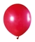 GLOBO DE LATEX ROJO STANDARD 9" FUNNY COLOR BALL