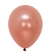 GLOBO ROSE GOLD PERLADO 12" FUNNY COLOR BALL SOBRE x50 U