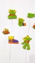 PINCHE SAPO PEPE PARA CUPCAKES x12 U - comprar online