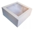 CAJA 25x25x12cm CON VISOR BLANCA