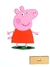 PEPPA PIG 2 ADORNO PARA TORTA FIBROFACIL x1 U