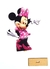 MINNIE ROSA ADORNO PARA TORTA FIBROFACIL x1 U