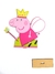 PEPPA PIG 1 ADORNO PARA TORTA FIBROFACIL x1 U