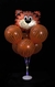 SET DE GLOBOS TIGRE 7 PIEZAS - comprar online