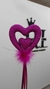 VARITA MAGICA CORAZON FUCSIA x1 U