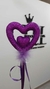 VARITA MAGICA CORAZON VIOLETA x1 U