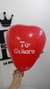 GLOBO DE LATEX BOMBUCHA 17" FORMA CORAZON IMPRESO