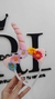 VINCHA UNICORNIO CUERNO ROSA CON FLORES x1 U - comprar online