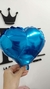 CORAZON 9" AZUL x5 U