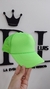 GORRA DE TELA FLUO VERDE CON RED x1 U