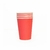 VASO ROJO POLIPAPEL LISO x10 U