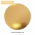 32CM DISCO ORO LAMINADO x1 U