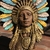 Estátua Cabocla Jurema Busto - 29cm (gesso) na internet