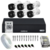 Kit 6 Câmeras Intelbras Básico HD500GB VHC 1120 B HD 720p Visão Noturna 20m Resistente à Chuva IP66 DVR Intelbras 1008-C