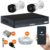 Kit 2 Câmeras Intelbras Básico VHC 1120 B HD 720p Visão Noturna 20m Resistente à Chuva IP66 + DVR Intelbras 1004-C - comprar online