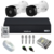 Kit 2 Câmeras Intelbras Básico HD500GB VHC 1120 B HD 720p Visão Noturna 20m Resistente à Chuva IP66 DVR Intelbras 1004-C