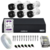 Kit 6 Câmeras Intelbras Básico HD 1TB VHC 1120 B HD 720p Visão Noturna 20m Resistente à Chuva IP66 DVR Intelbras 1008-C