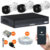 Kit 3 Câmeras Intelbras Básico VHC 1120 B HD 720p Visão Noturna 20m Resistente à Chuva IP66 DVR Intelbras 1004-C - comprar online