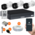 Kit 3 Câmeras Intelbras Básico HD500GB VHC 1120 B HD 720p Visão Noturna 20m Resistente à Chuva IP66 DVR Intelbras 1004-C - comprar online