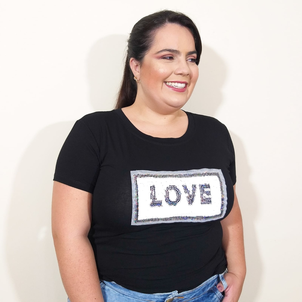 T shirts femininas 2024 estilosas plus size