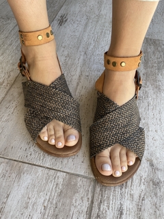 Sandalia Rafia - bily shoes