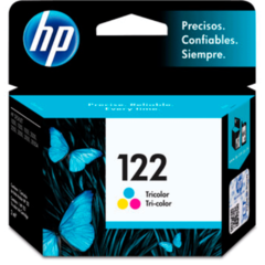 Cartucho original HP 122 Tricolor x 2ml