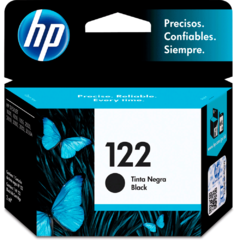 Cartucho original HP 122 Negro x 2ml